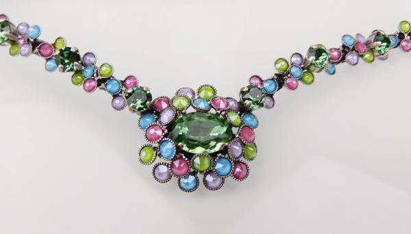 Caviar Treasure Halskette Pastel Multi groß von Konplott